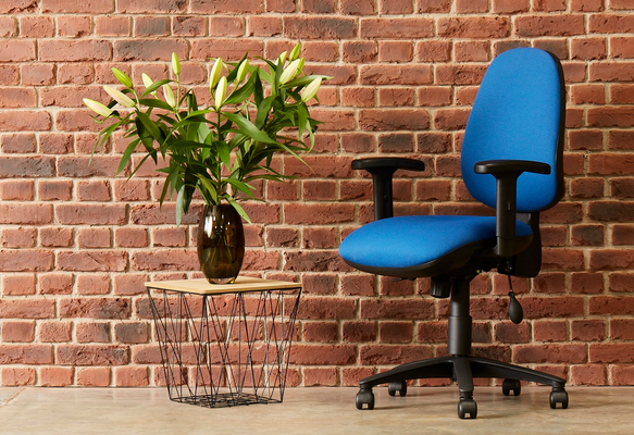 Tiverton office chair blue